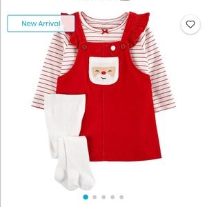 Carter’s three piece Santa Jumper Set